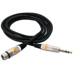 RockCable Microphone Cable - XLR (male) / TRS (6.3